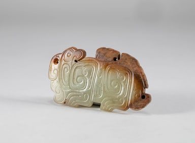 Bird shaped pendant during the Western Zhou Dynasty