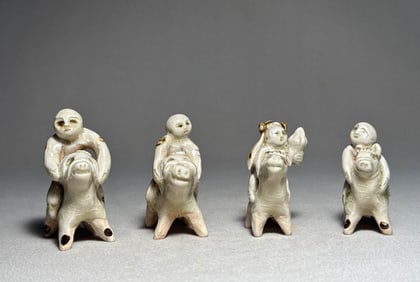 A group of characters from Xiangzhou Kiln