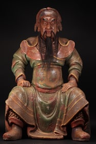 Statue of Nanmu Guan Gong in the Qing Dynasty