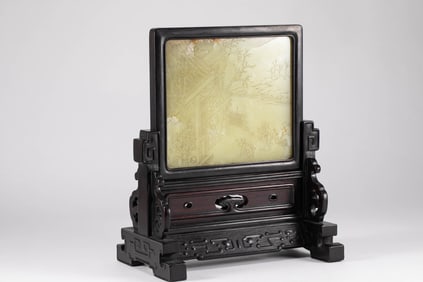 During the Qing Dynasty, Hetian Huangyu played cards