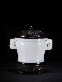 Hetian Yulong Ear Stove