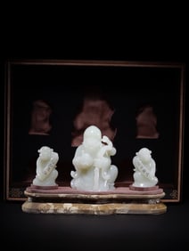 Hotan Jade Birthday Decoration