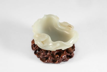 Hotan Jade Brush Wash in Qing Dynasty
