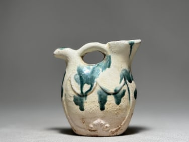 Tang Sancai Flat Pot