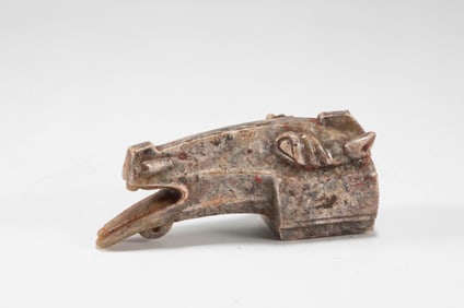 Han Dynasty Jade Horse Head