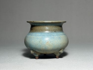 Jun kiln three legged qin furnace