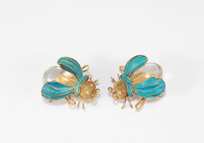 Pure Golden Cicada from the Qing Dynasty