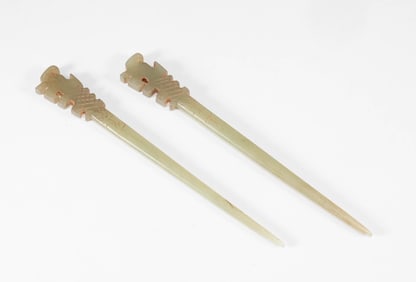 A pair of hairpins from the Western Zhou Dynasty