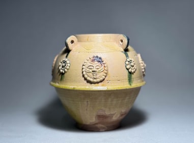 Northern Qi Dynasty Three Color Four Series Cans