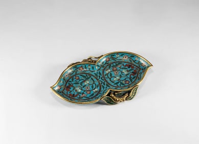 Qing Dynasty cloisonn é washing