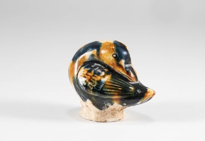 Tang Dynasty Three Colored Mandarin Ducks