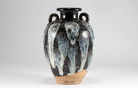 Lushan Flower Glazed Second Series Jar