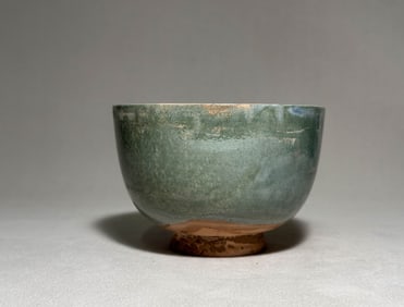 Tang Dynasty Blue Glazed Cup