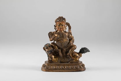 The King of Copper Gilded Treasures in the Qing Dynasty