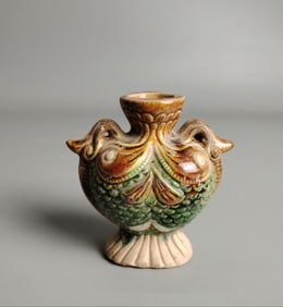 Tang Sancai Flat Pot