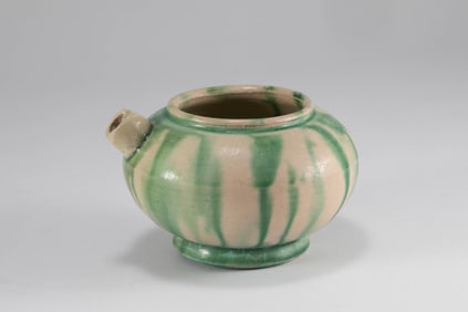 Tang Dynasty Green Glazed Water Bowl