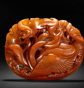 Hotan Jade Tile of Liao Dynasty