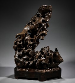 In the Qing Dynasty, the Taihu Lake Lake Stone, Stone Appreciation