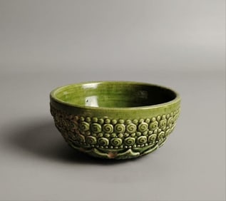 Tang Dynasty Green Glazed Bowl