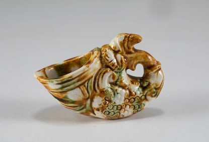 Tang Dynasty Tri colored Corner Cup