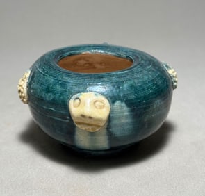 Tang Dynasty Green Glazed Water Bowl