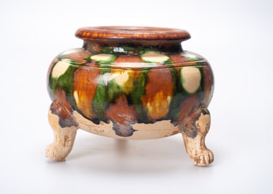 Tang Dynasty tri colored stove