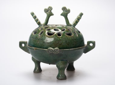 Tang Dynasty Green Glaze Furnace