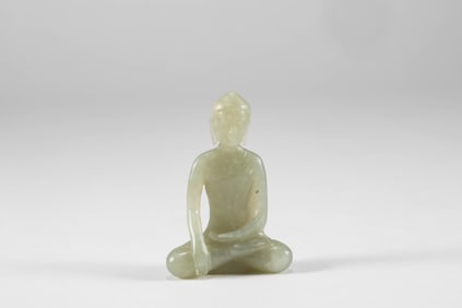 Hetian Jade Buddha of the Ming Dynasty