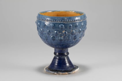 Tang Dynasty Tri colored High footed Cup