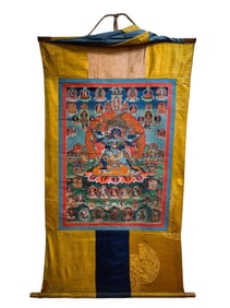 Tangka from the Qing Dynasty