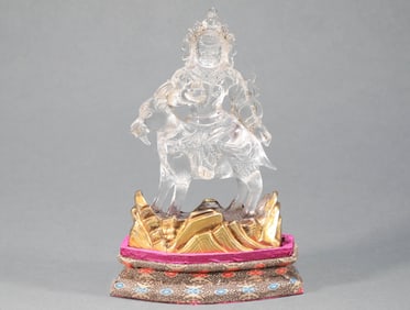 Qing Dynasty - Crystal Figures