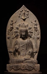 Buddha statue of Shakyamuni in Northern Wei Dynasty