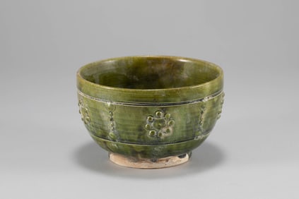 Tang Dynasty Green Glazed Bowl