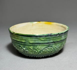 Tang Dynasty Green Glazed Bowl