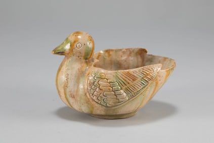 Tang Sancai Mandarin Duck Box