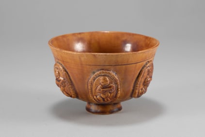 Tang Dynasty yellow glazed bowl