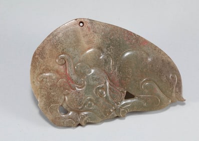 Han Dynasty Jade Auspicious Beast