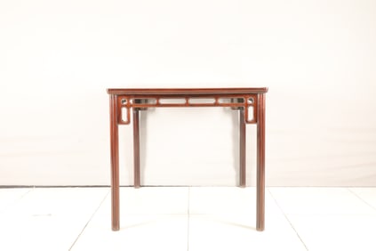 Huanghua Pear Melon Legged Square Table