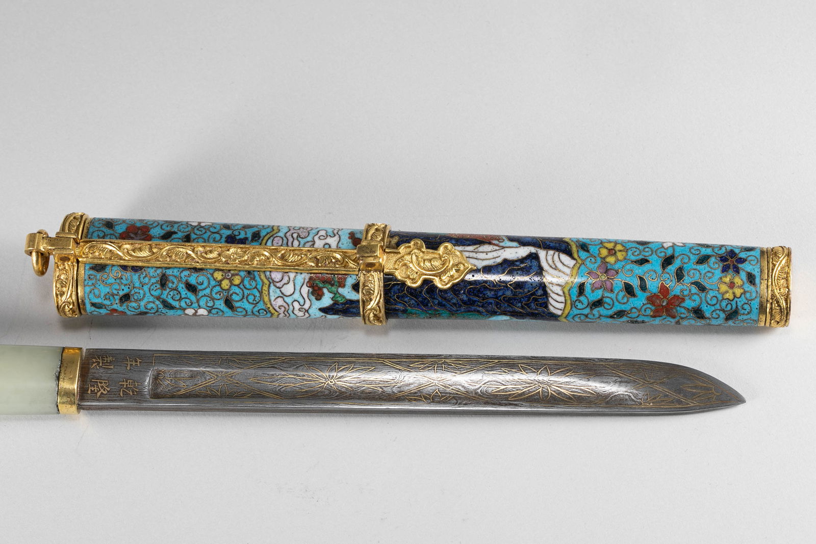 Qing Dynasty cloisonn é cutting tools - 3