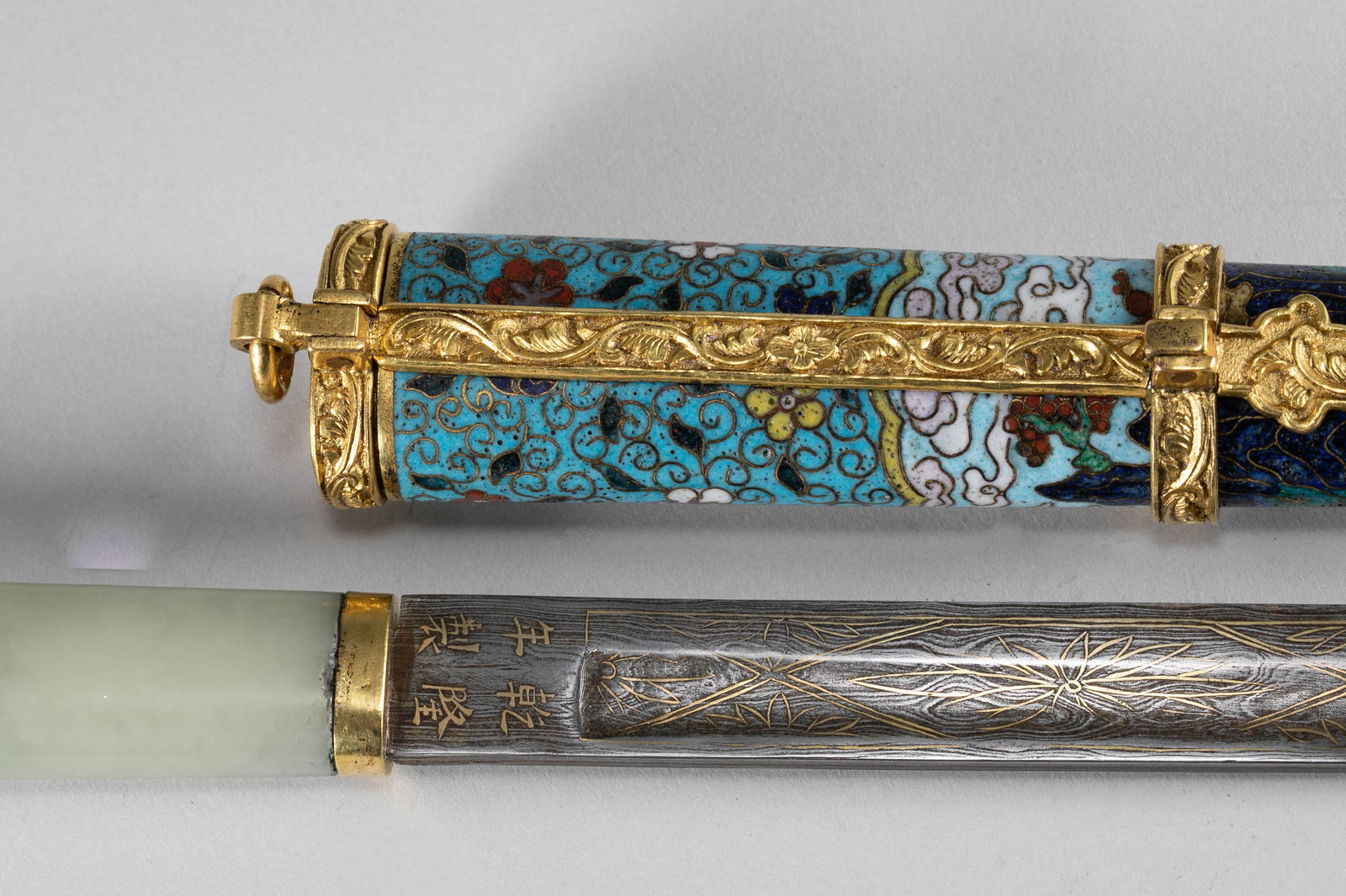 Qing Dynasty cloisonn é cutting tools - 4