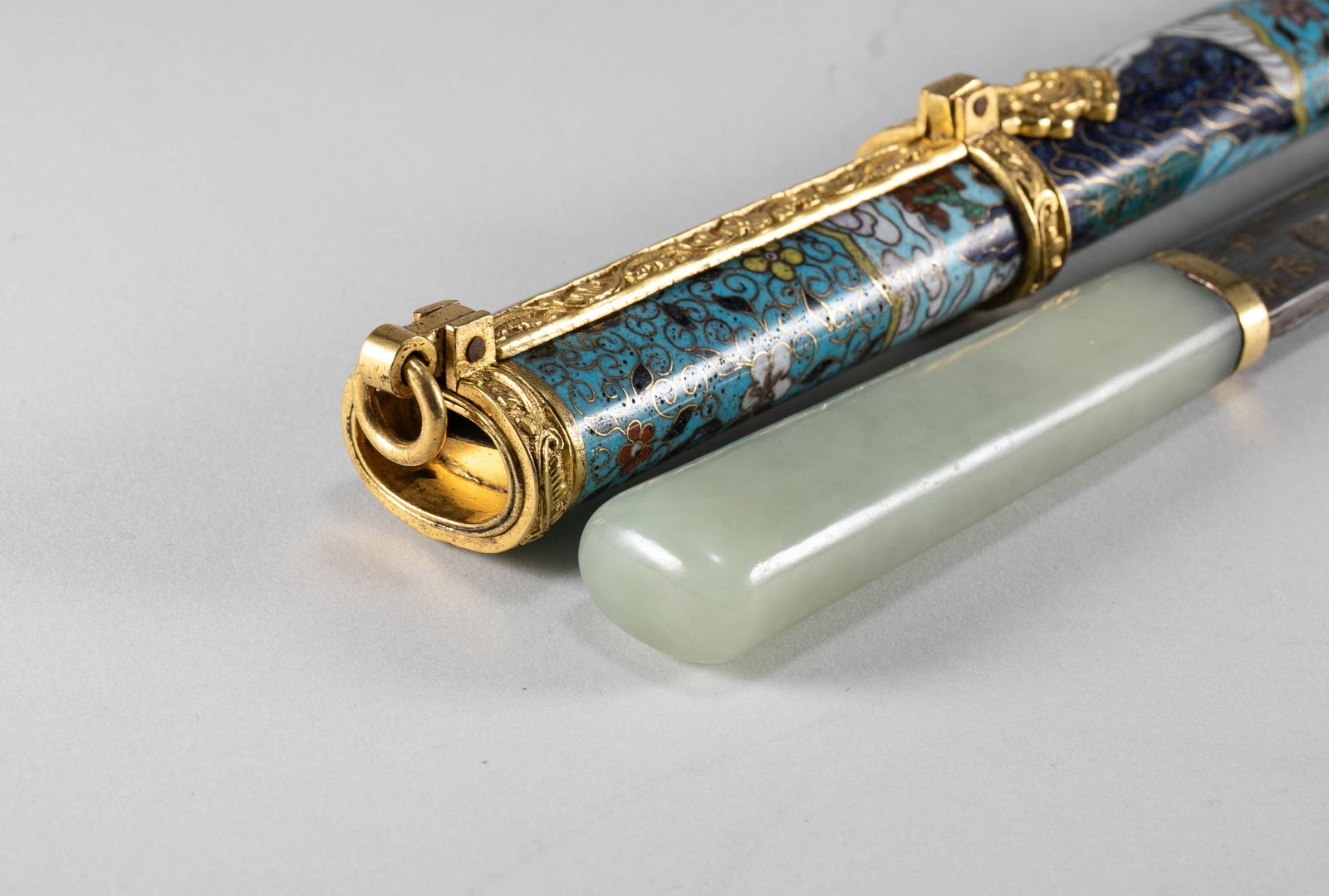 Qing Dynasty cloisonn é cutting tools - 5