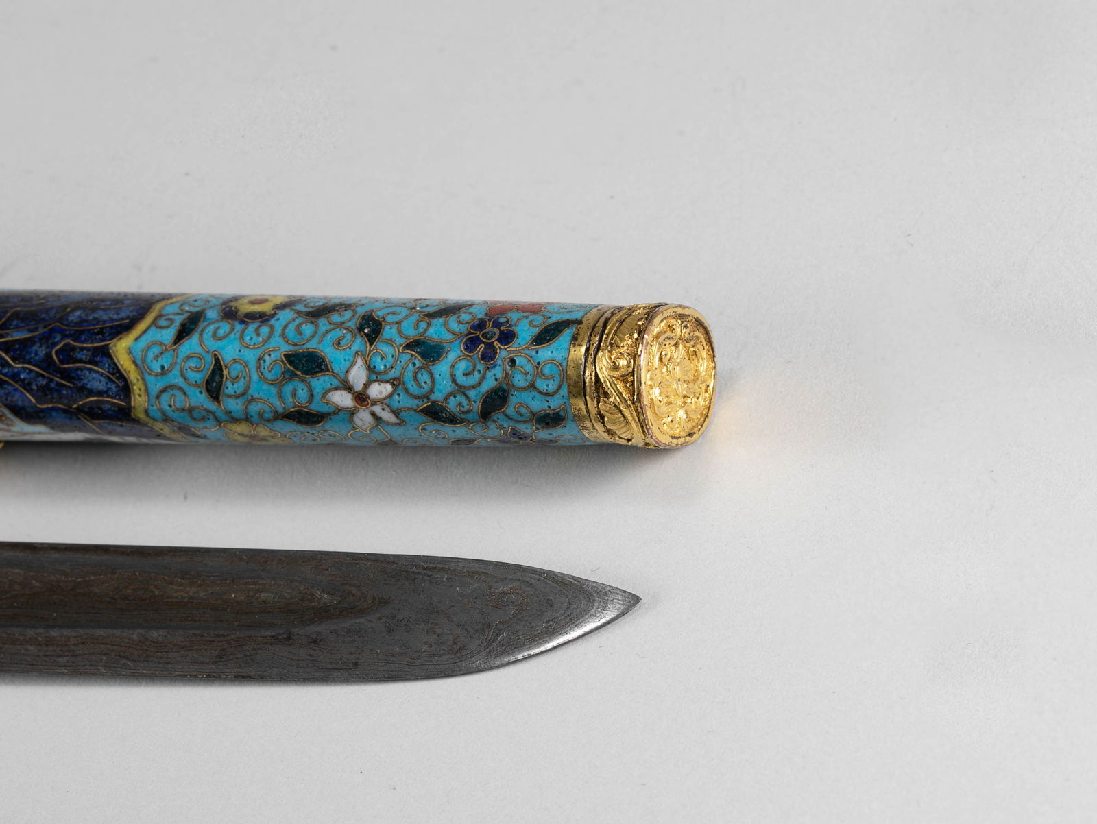 Qing Dynasty cloisonn é cutting tools - 7