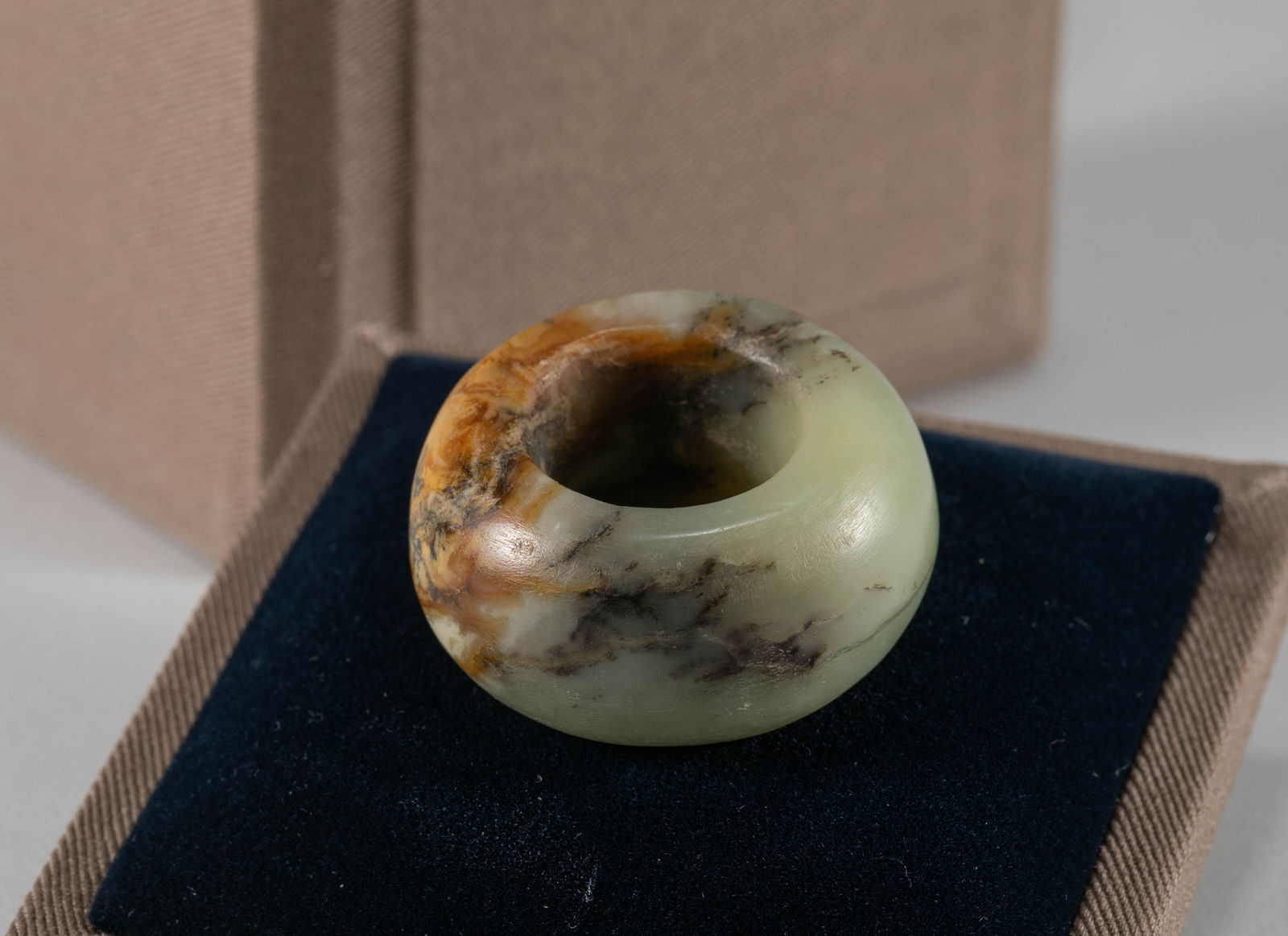 Red Mountain Jade Ring - 4