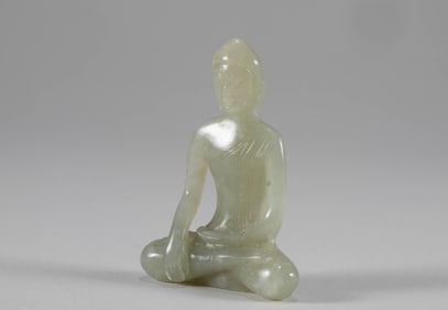 Hetian Jade Buddha of the Song Dynasty