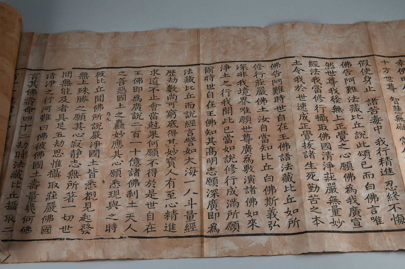 Rolling paper Buddhist scriptures - 3