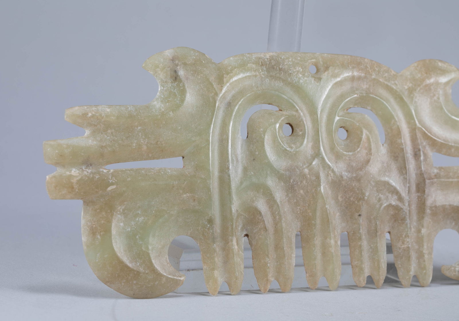 Red Mountain Jade Pendant - 2