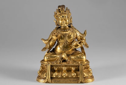 The God of Wealth during the Qianlong reign of the Qing Dynasty