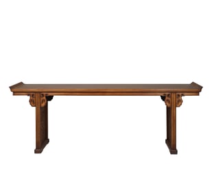 Huanghuali Chilong Lingzhi pattern upturned head case