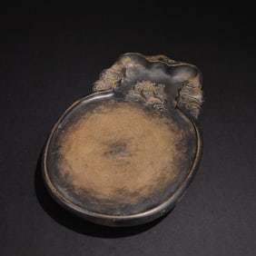 Cicada shaped inkstone