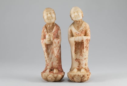 White Marble Luohan Group I of Tang Dynasty